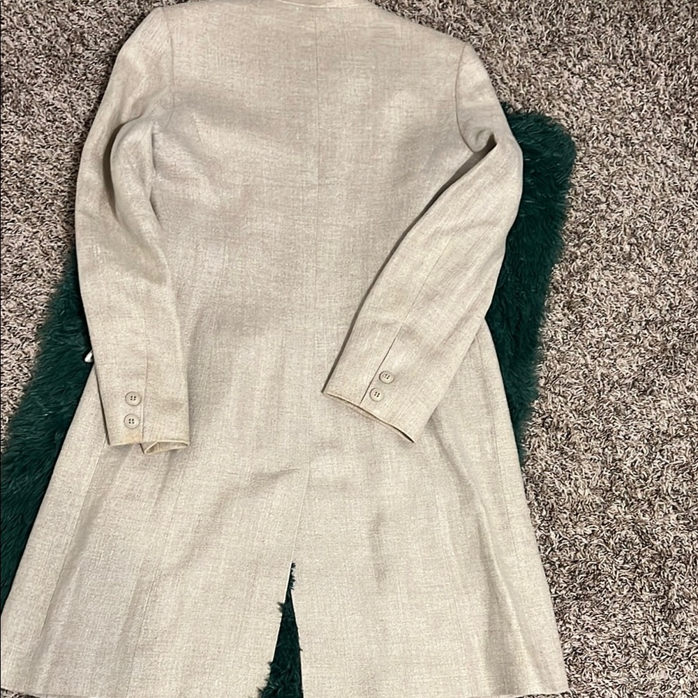 Hobbs London Beige Women's Coat - Picture 5 of 7